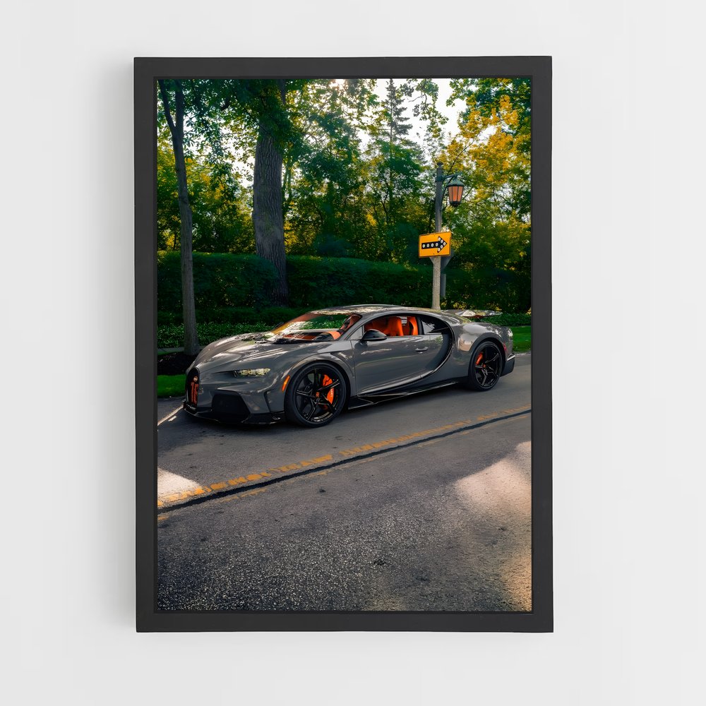 Poster Chiron en Ébullition – affiche Bugatti (vue 2)